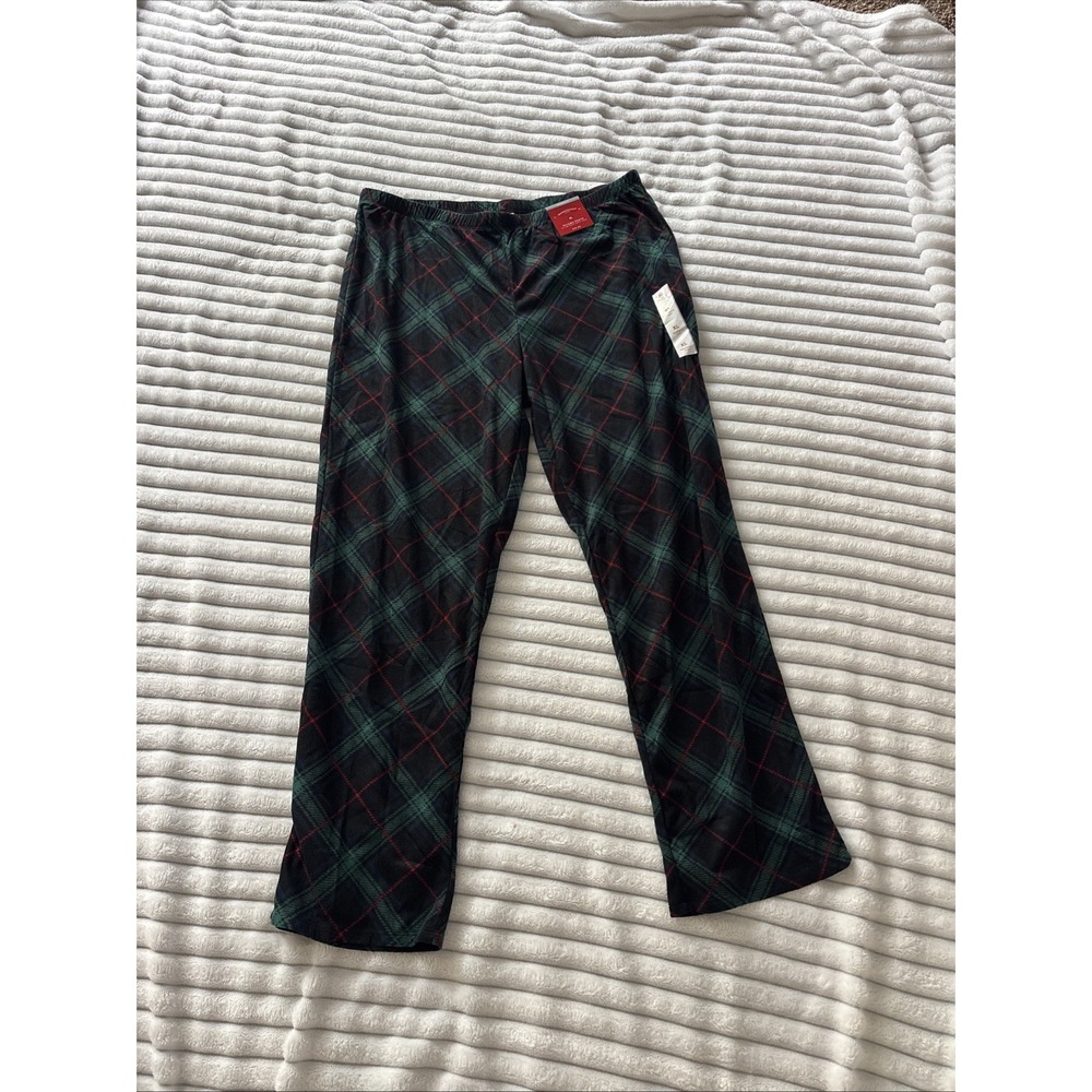 Wondershop Pajama Pants Green and Red XL (14)